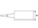 LJF80T/LJF110T/LJF120T/LJF210T电感式传感器(接近开关)外形及安装尺寸