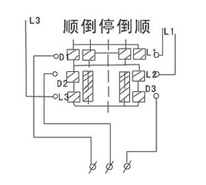 HZ3系列组合开关接线图